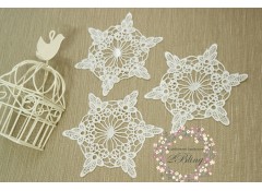 Bloom Venice Motif, 10cm, (Pack of 3)